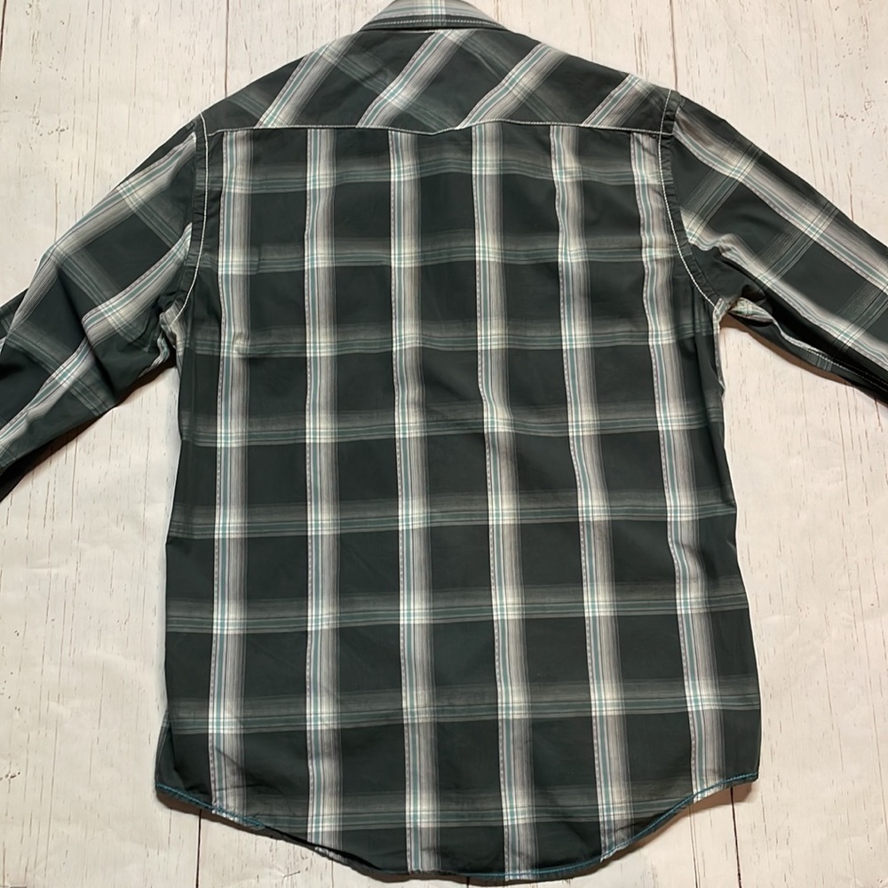 American Eagle women’s western style snap front long sleeve shirt. Size XS - Picture 9 of 9